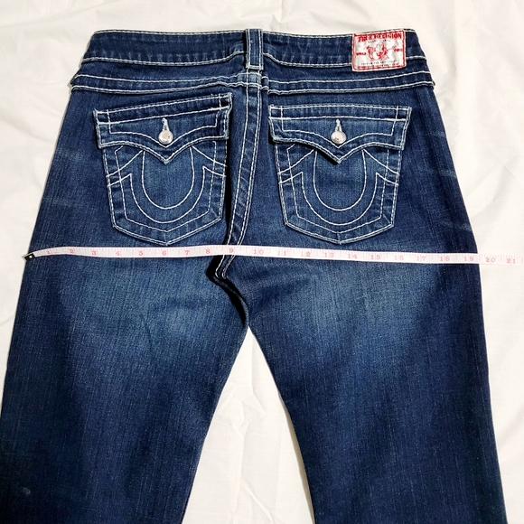 True Religion Jeans Women Flare & Wide Leg Jeans, Size 29 - Picture 14 of 16